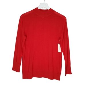 Anthropologie Moth Mock Neck Sweater